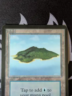Island (B)(Blue) ~ Alpha [Near Mint][Magic MTG] - Image 2