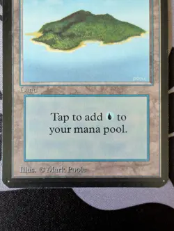 Island (B)(Blue) ~ Alpha [Near Mint][Magic MTG] - Image 3