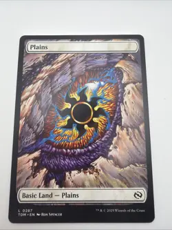 1 x Plains (0287)-Tarkir: Dragonstorm-LP - Image 1