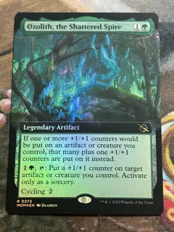 MTG - 1x Ozolith, the Shattered Spire - Extended Foil / March of the Machines NM - Image 1