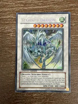 Yugioh Stardust Dragon CT05-EN001 2008 Collectors Tin Limited Edition - Image 1