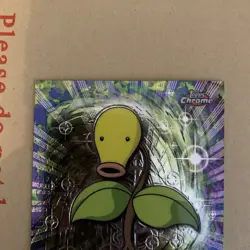 Bellsprout 2000 Topps Chrome Pokemon #69 NM - Image 3