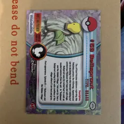 Bellsprout 2000 Topps Chrome Pokemon #69 NM - Image 5