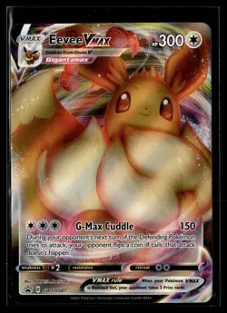 Eevee VMAX SWSH087 SWSH Black Star Promo Pokemon - Image 1