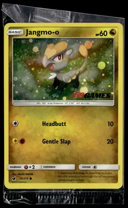 Jangmo-o 75/111 Crimson Invasion EB Games Promo Pokemon - Image 1