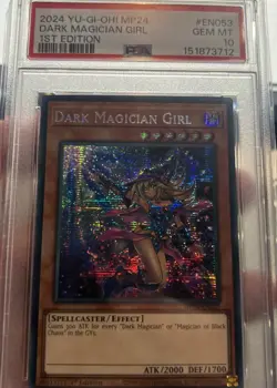 YU-GI-OH! MP24-25TH ANNIVERSARY TIN: DUELING MIRRORS DARK MAGICIAN GIRL PSA 10 - Image 1