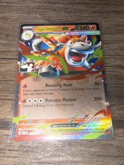 Mega Camerupt ex 022/132 Prize Pack Series Cards Holo - Image 1