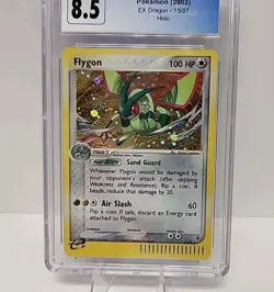 CGC 8.5 Flygon 15/97 COSMOS HOLO EX Dragon 2003 Pokemon Card Graded - Image 3