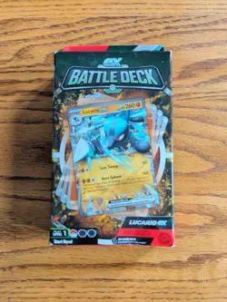 Pokemon TCG Lucario EX Battle Deck Pokemon Trading Card Game New - Image 1