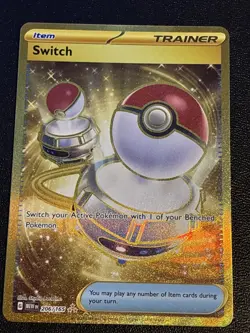 Switch 206/165 151 English Pokemon Card TCG - Image 1