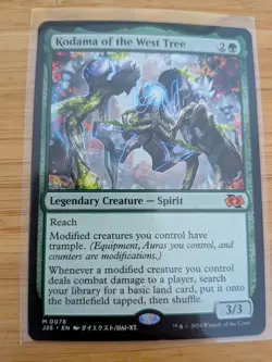 MTG Kodama of the West Tree (Anime Art) 0078 J25 Foundations M/NM Free UK P&P - Image 1