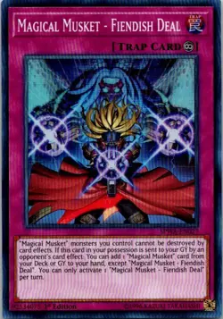 Magical Musket - Fiendish Deal SPWA-EN027 Yu-Gi-Oh! Card Light Play 1st Edition - Image 1