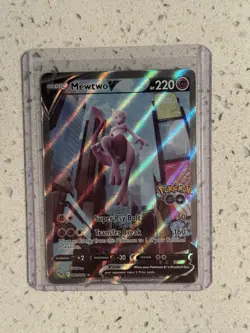 *RARE* Mewtwo V Alternate Art (Pokemon Go) - Image 3