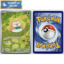 Rowlet 090/088 Perfect Order POR NM Near Mint Illustration Rare IR Pokemon TCG - Image 1
