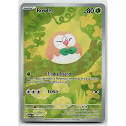 Rowlet 090/088 Perfect Order POR NM Near Mint Illustration Rare IR Pokemon TCG - Image 3