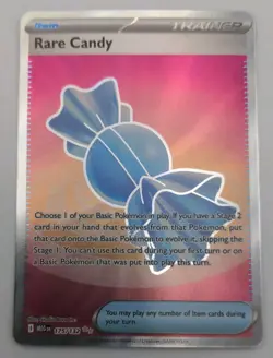 Pokemon Mega Evolutions Full Art TCG Card 175/132 Rare Candy collectable UK ⭐⭐⭐⭐ - Image 1