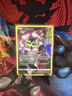 Pokemon Spiritomb #TG09/TG30 Swsh11: Lost Origin Trainer Gallery Ultra Rare TCG - Image 1
