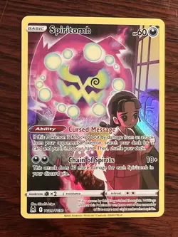 Spiritomb TG09/TG30 • Rare Holo Trainer Gallery • Pokemon Lost Origin • M/NM - Image 1