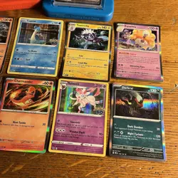 Pokemon Charizard EX Ultra Pro + Gyardos + 10 Loose Cards Holos Lot Bundle Cards - Image 2