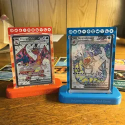 Pokemon Charizard EX Ultra Pro + Gyardos + 10 Loose Cards Holos Lot Bundle Cards - Image 4