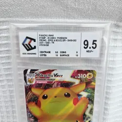 Carte Pokemon : Pikachu VMAX SWSH062 FA CCC 9.5 FR - Image 2