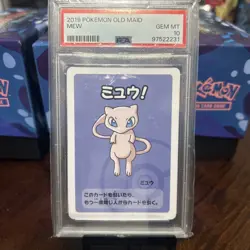 2019 POKEMON OLD MAID MEW PSA 10 - Image 1