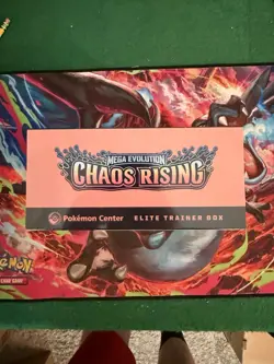 Chaos Rising Pokemon Center ETB - Factory Sealed (No Scratches Or Tears) - Image 2