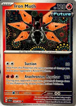 Iron Moth | 009/064 | SV: Shrouded Fable | Uncommon Regular | Pokemon 2024 - Image 3