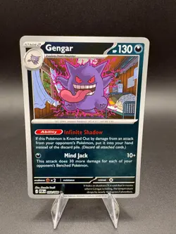 Gengar [Reverse Holo] 50/88 Rare Pokemon Perfect Order - Image 1