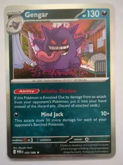 Pokemon Gengar #50/88 Mega Evolutions Perfect OrderX2 Holo & Reverse Holo - Image 2
