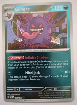 Pokemon Gengar #50/88 Mega Evolutions Perfect OrderX2 Holo & Reverse Holo - Image 4