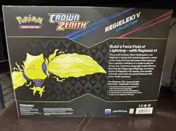 Pokemon TCG Crown Zenith Collection Box - Regieleki V 820650851834 - Image 2