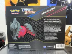 Pokemon Crown Zenith Regidrago V Collection Box Sealed 820650851834 - Image 2
