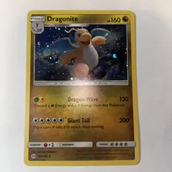 2017 Pokemon TCG Dragonite Sun & Moon 96/149 Cosmos Holo - Image 1