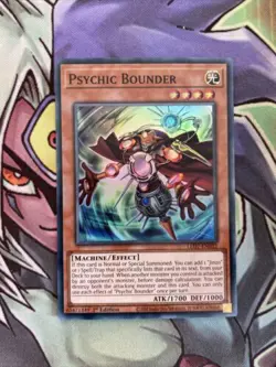 LED7-EN032 Psychic Bounder Super Rare 1st Edition NM Yugioh Card - Image 1