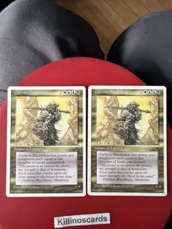 MTG Dakkon Blackblade Japanese FBB played + 3 bonuses - Image 3