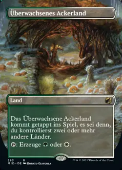 MTG Overgrown Farmland (de NM Foil) - Image 1