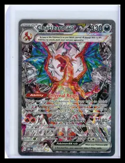2023 Obsidian Flames Charizard EX Holo Secret Rare SAR #223/197 - Image 1