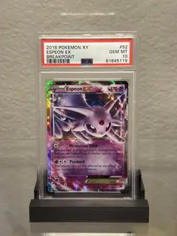Pokemon Espeon EX Holo Card 52/122 Breakpoint XY Ultra Rare 2016 ❗pop 98❗ - Image 1