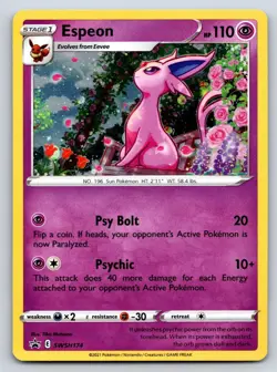 Espeon SWSH174 Holo Promo Sword & Shield Promo Pokemon Lightly Played - Image 1