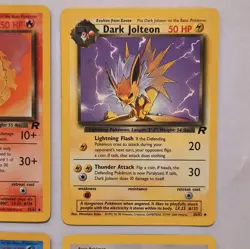 Pokemon TCG Team Rocket 4-Card Lot Dark Eeveelutions+Eevee 2000 - Image 3