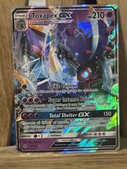 Pokemon Toxapex GX 57/145 GRI Guardians Rising NM - Image 1
