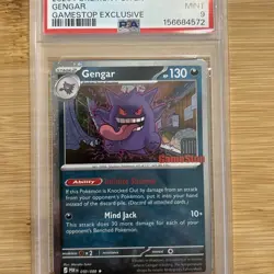2026 POKEMON POR EN-PERFECT ORDER GAMESTOP EXCLUSIVE #050 GENGAR PSA 9 - Image 2
