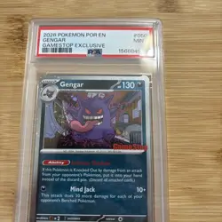2026 POKEMON POR EN-PERFECT ORDER GAMESTOP EXCLUSIVE #050 GENGAR PSA 9 - Image 5