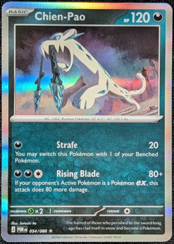Chien-Pao 054/088 Holo Rare Pokemon Perfect Order NM - Image 1