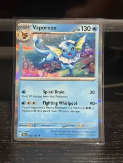 Pokemon TCG Prismatic Evolutions Holo Eeveelutions Card Lot (7 evolutions) - Image 2