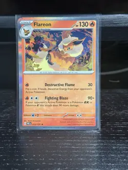 Pokemon TCG Prismatic Evolutions Holo Eeveelutions Card Lot (7 evolutions) - Image 3