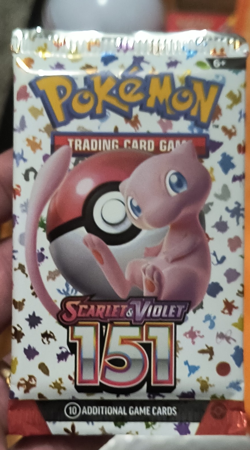 Pokemon TCG Scarlet & Violet 151 Booster Pack 10 Cards English - Image 1