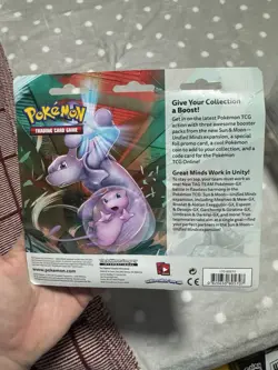 Pokemon TCG: Sun & Moon Unified Minds, 3 Booster Blister Pack 820650805707 - Image 2