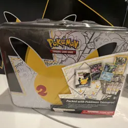 Pokemon TCG Celebrations Collector Treasure Chest 25th Anniversary Pikachu - Image 1